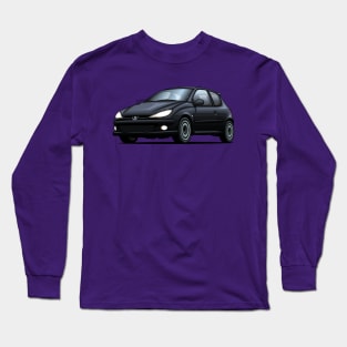 206 RC - Black Long Sleeve T-Shirt